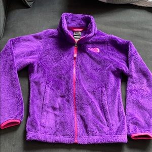 North face fleece size kids 7/8 amazing condition